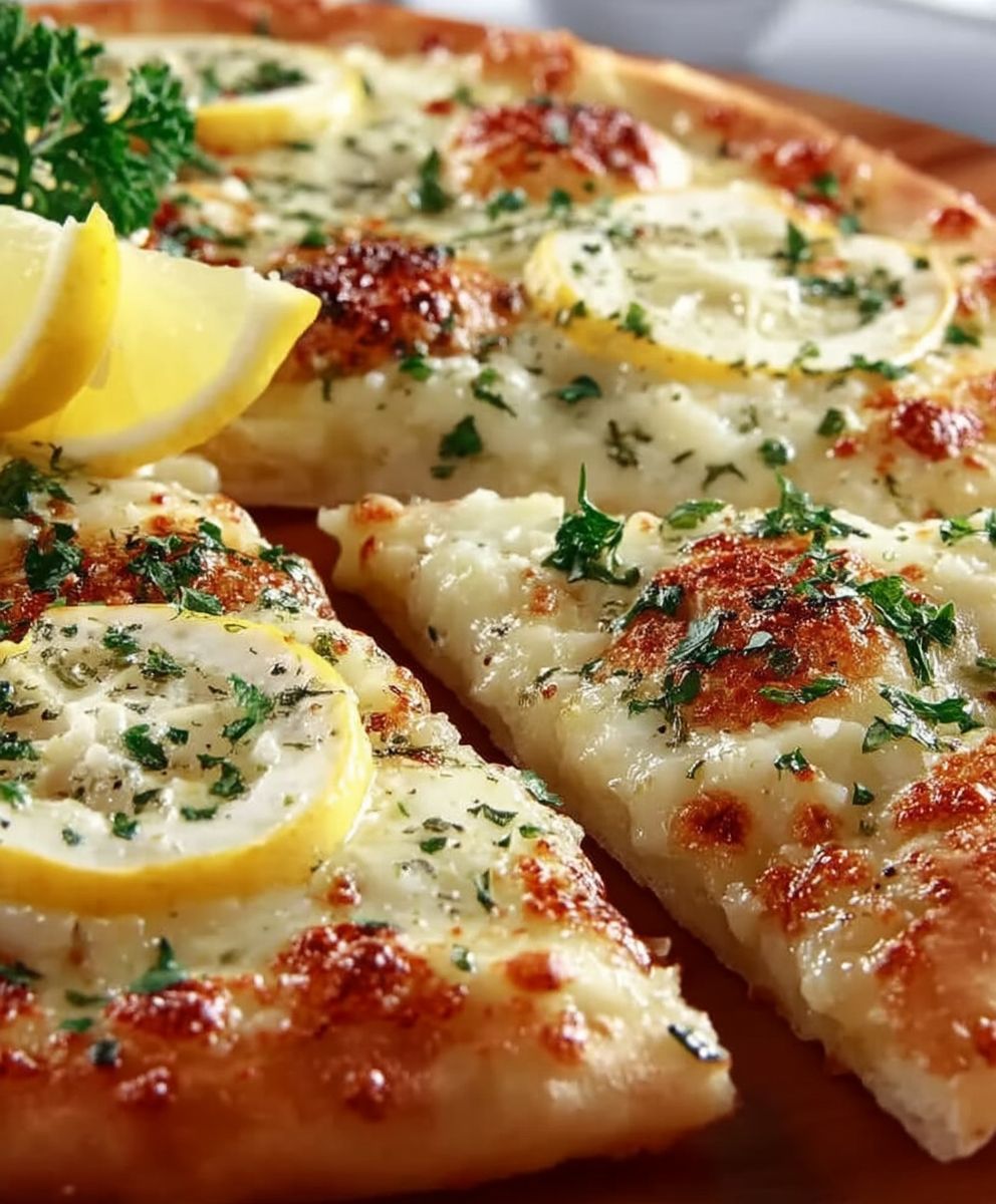 Zitronenpizza selber machen