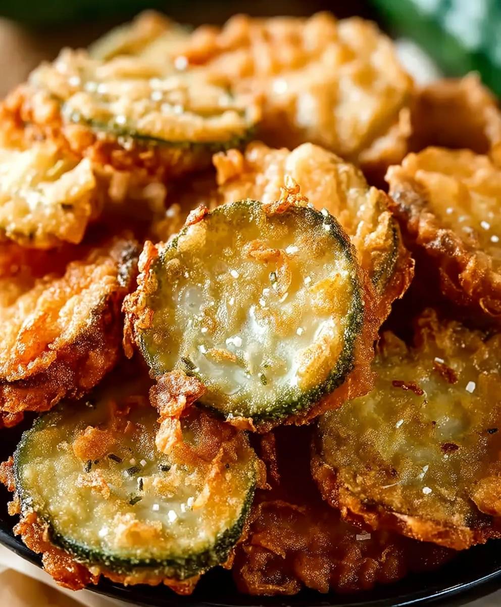 Frittierte Essiggurken selber machen