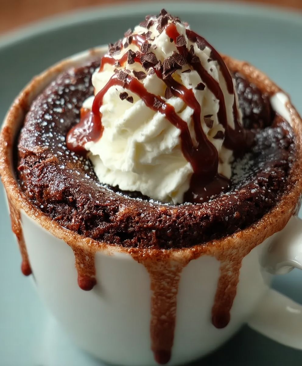 Mikrowellen Brownie Tasse