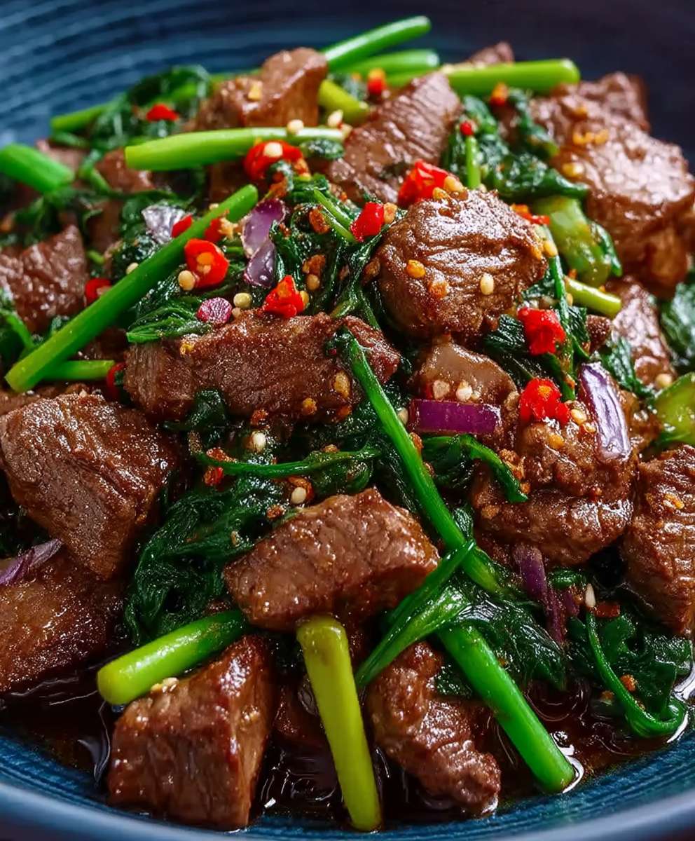 Kreuzkümmel Lamm Rührbraten