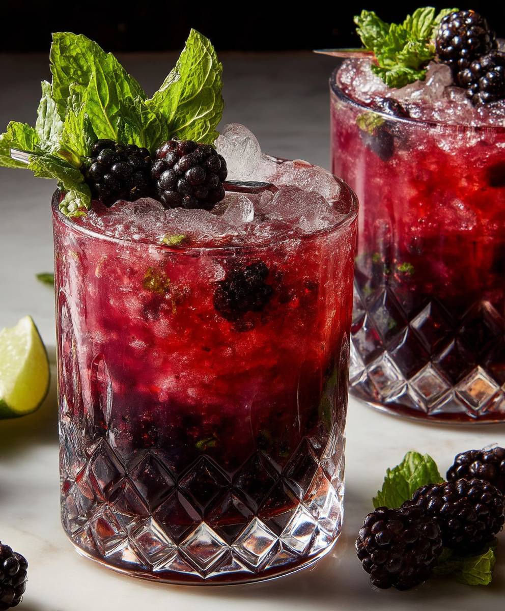 Brombeer Minze Julep