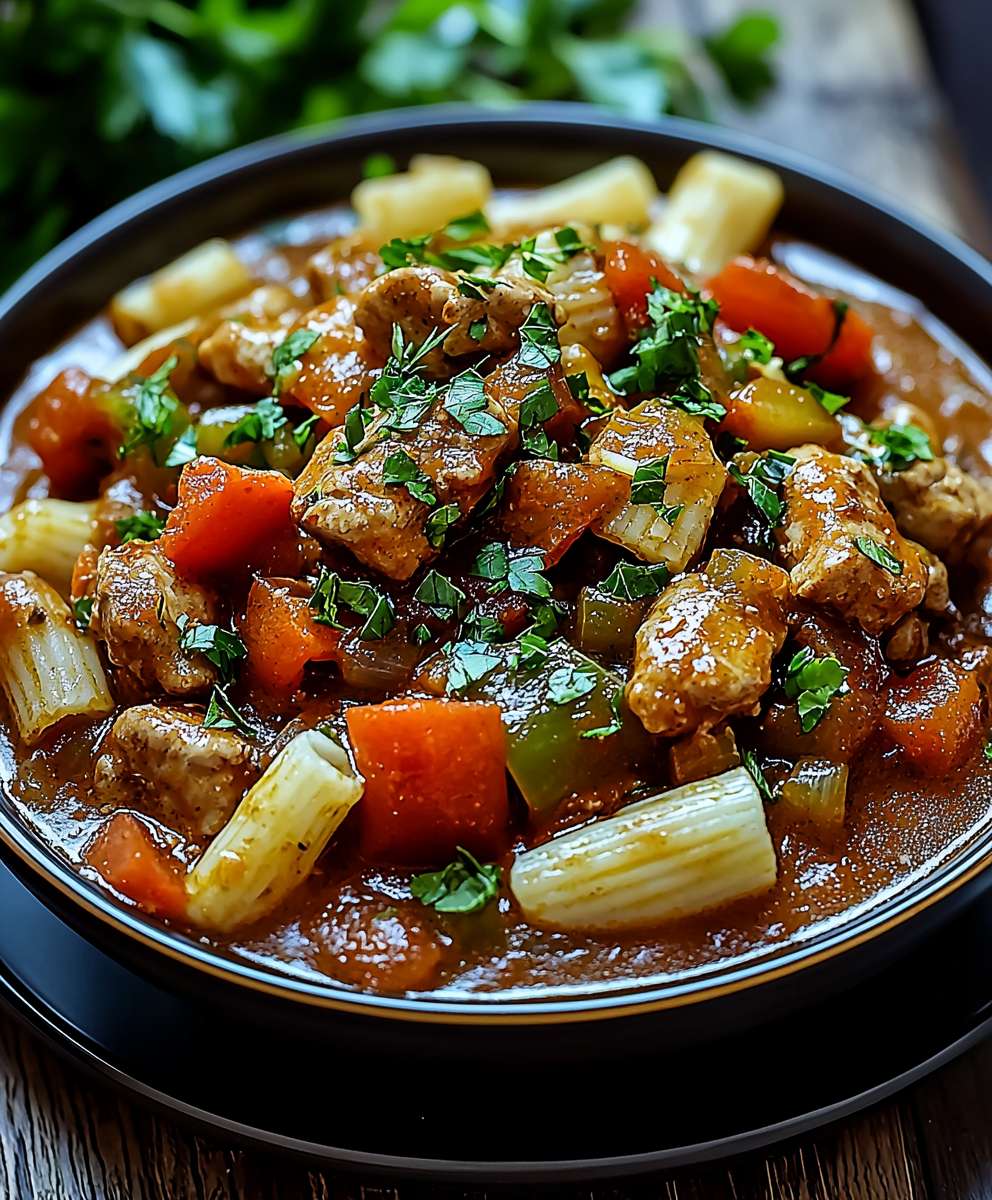 Türkisches Gulasch kochen