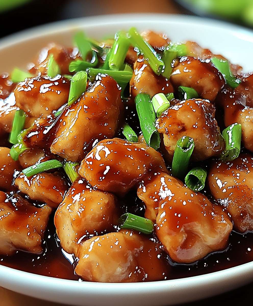 Mongolisches Huhn zubereiten