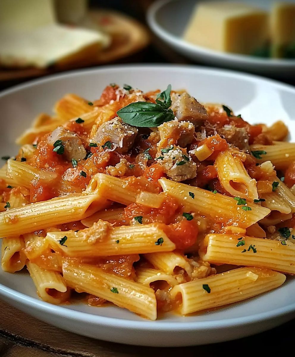 Thunfisch Tomatensauce Nudeln