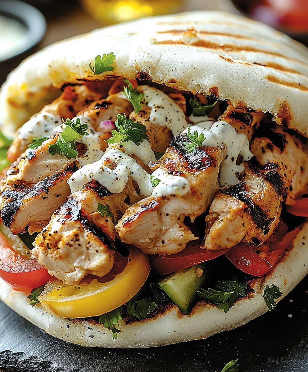 Hähnchen Döner selber machen