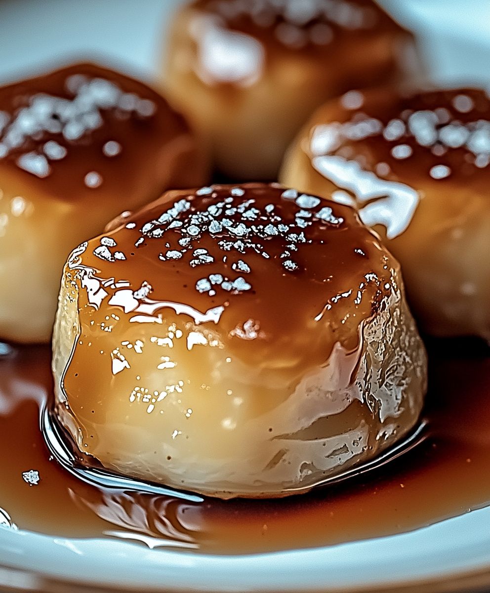 Karamell Apfel Knödel