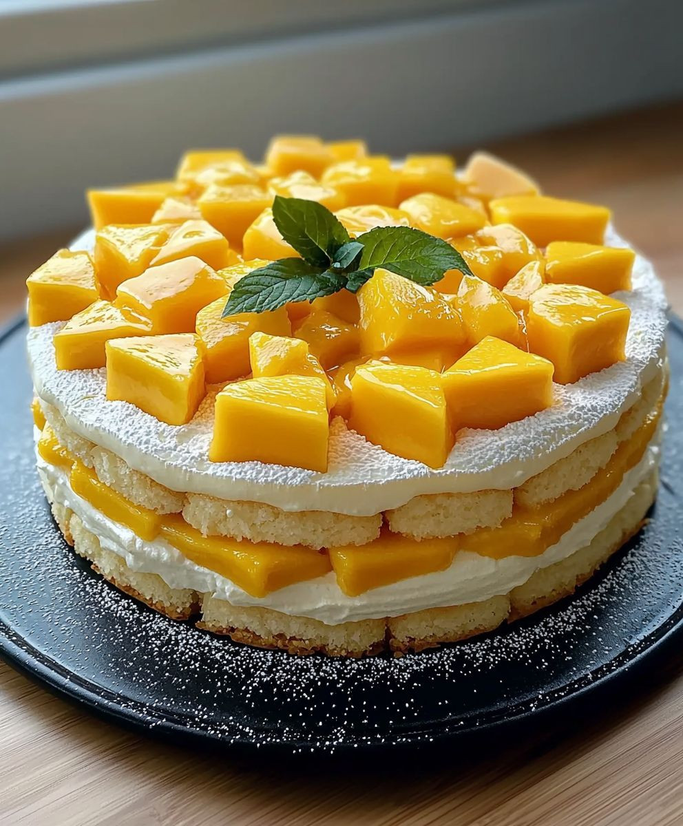 Mango Creme Dessert