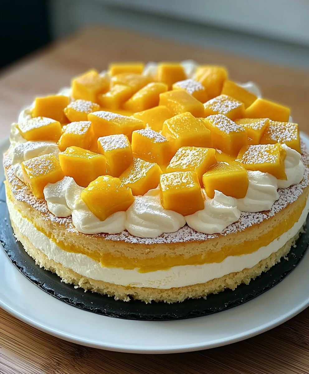 Mango Creme Dessert
