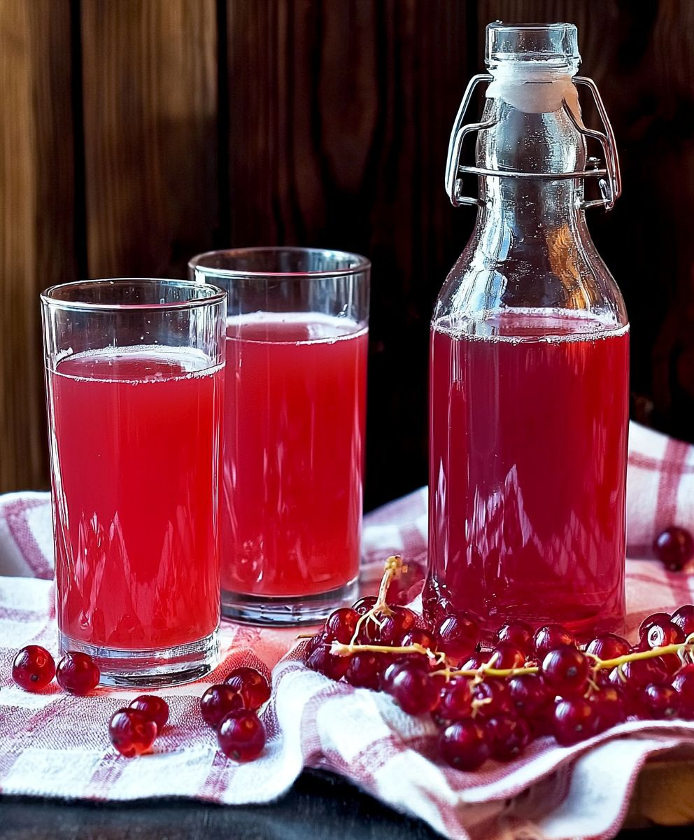 Johannisbeersirup selber machen