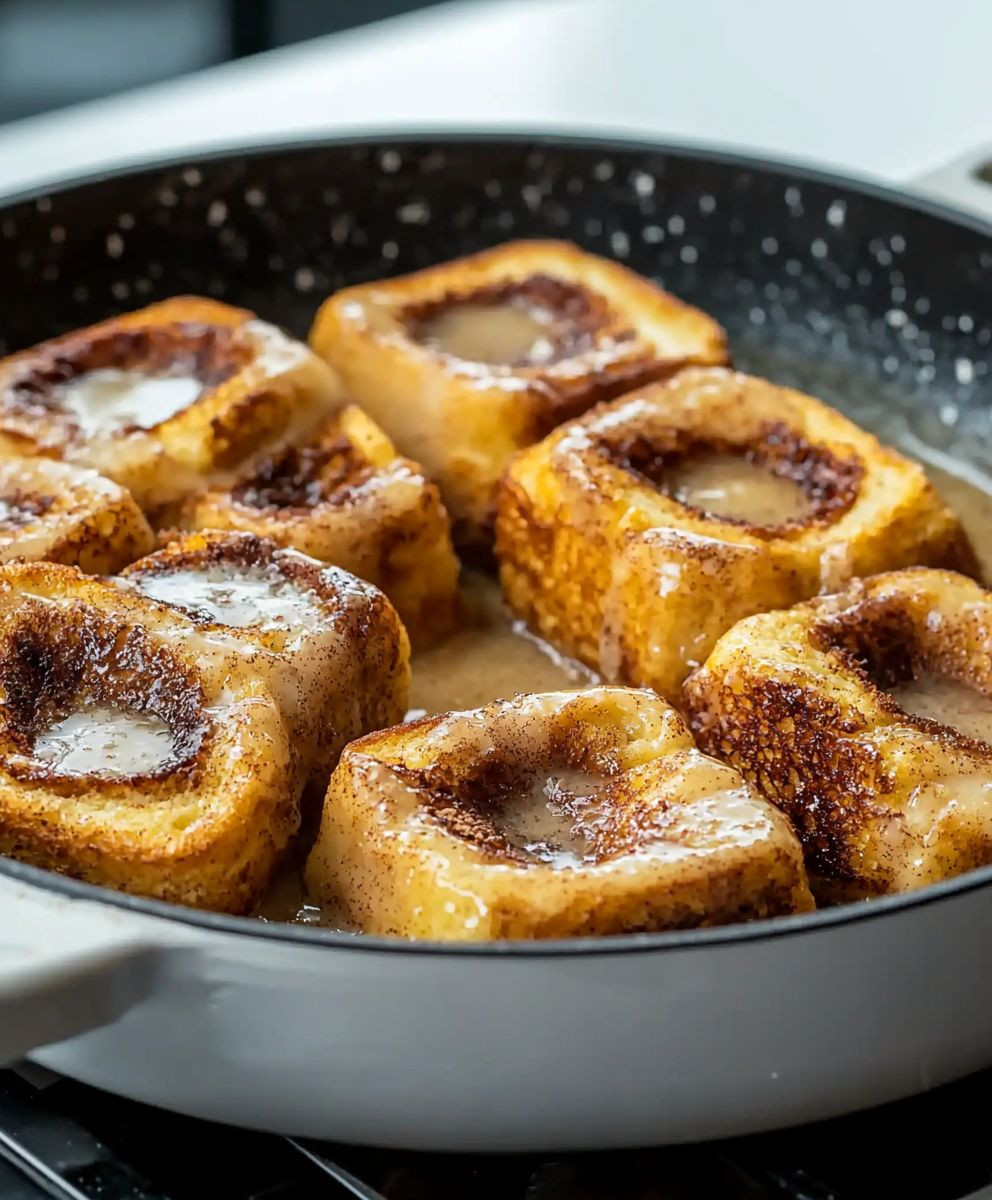 Zimtiger French Toast Pfanne