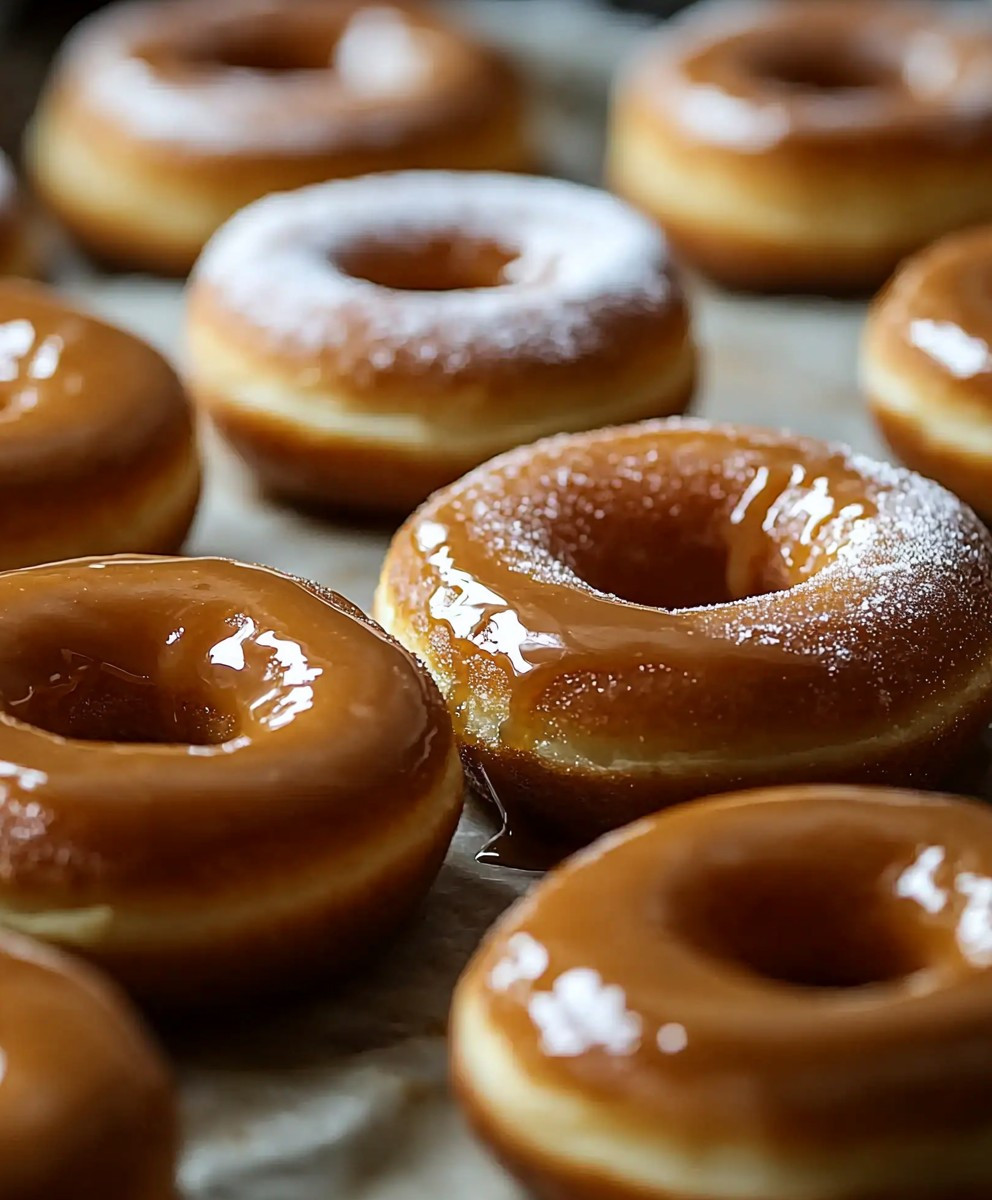 Ahorn Donuts gefroren