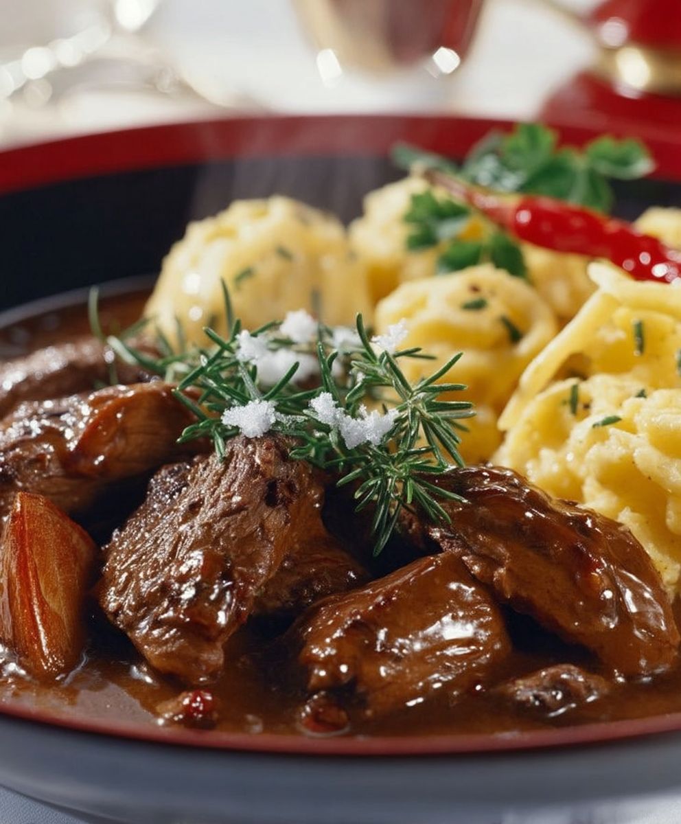 Wildgulasch zubereiten