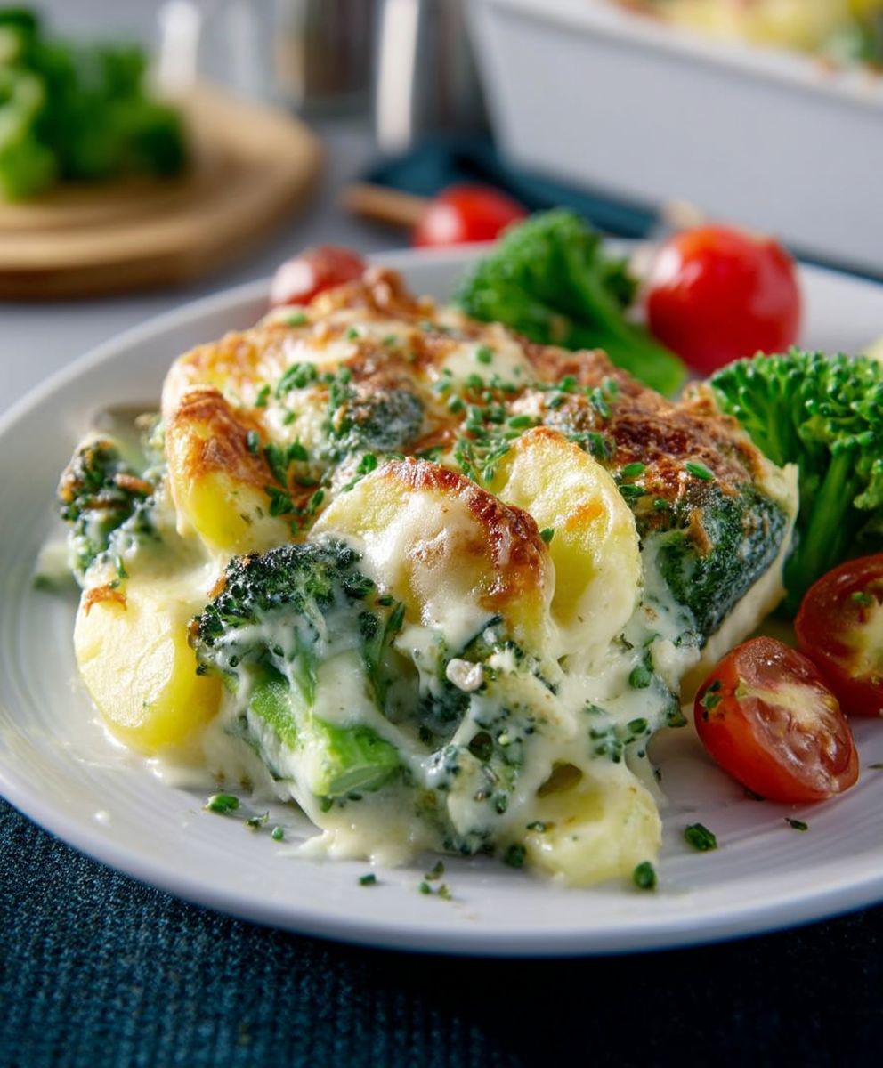 Kartoffel Brokkoli Gratin Thermomix