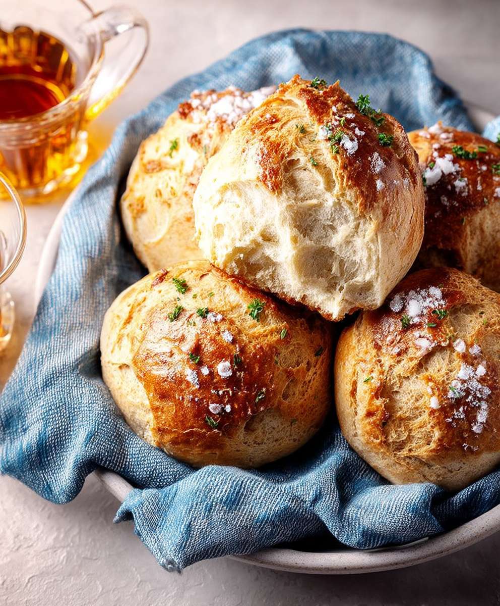 Italienische Brötchen ohne Kneten