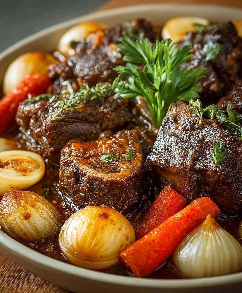 Ochsenschwanz sanft schmoren