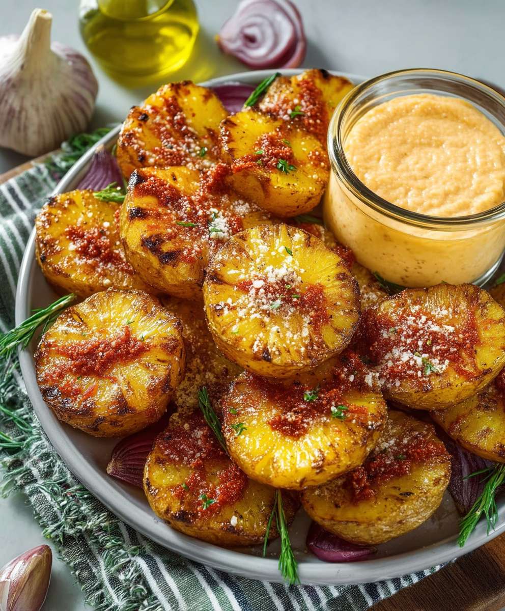 Parmesan Knoblauch Kartoffeln