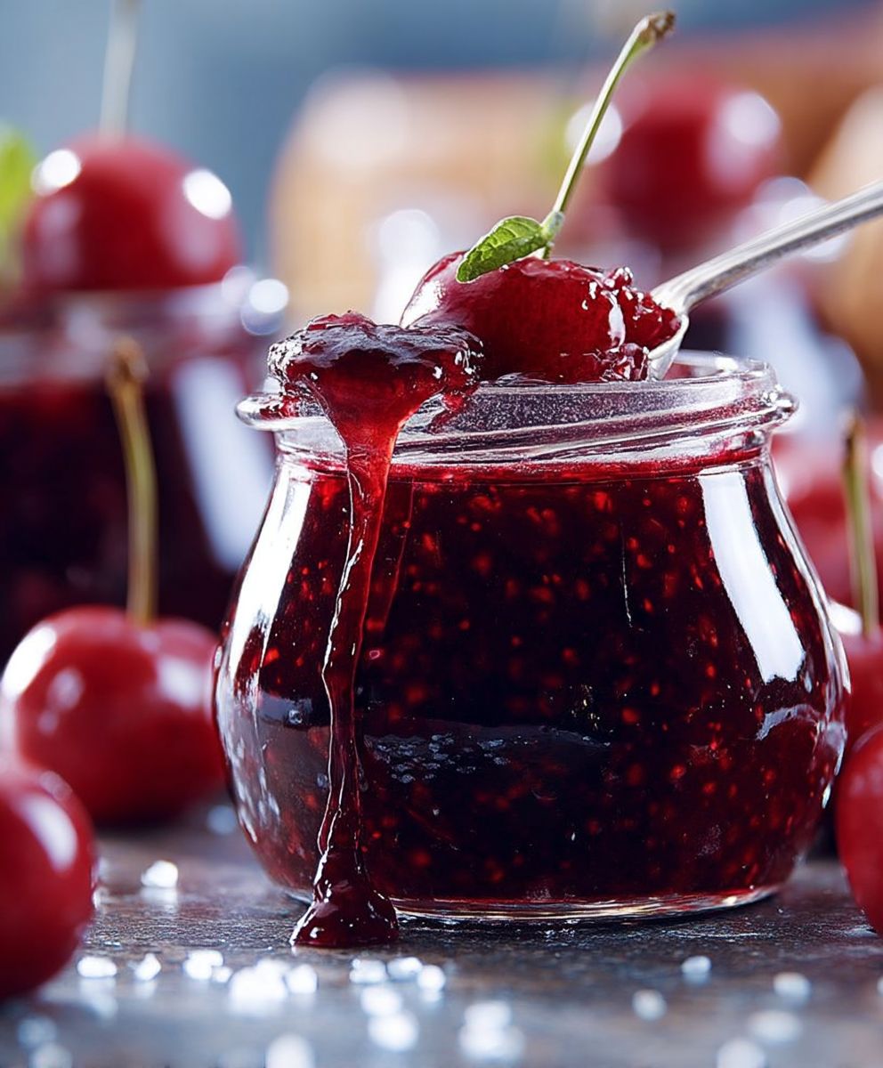 Kirschmarmelade selber machen