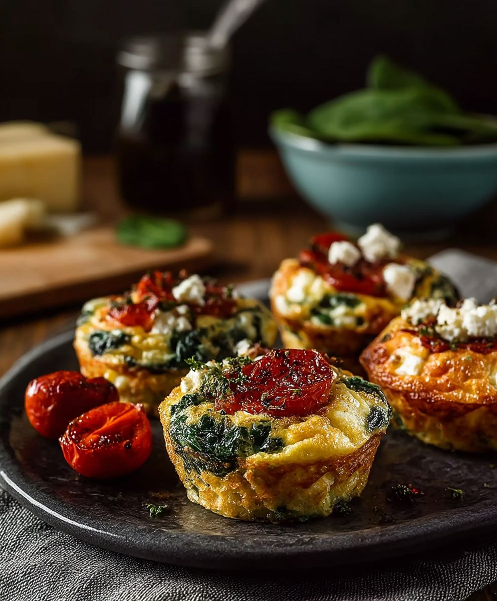 Mediterrane Ei Muffin Becher