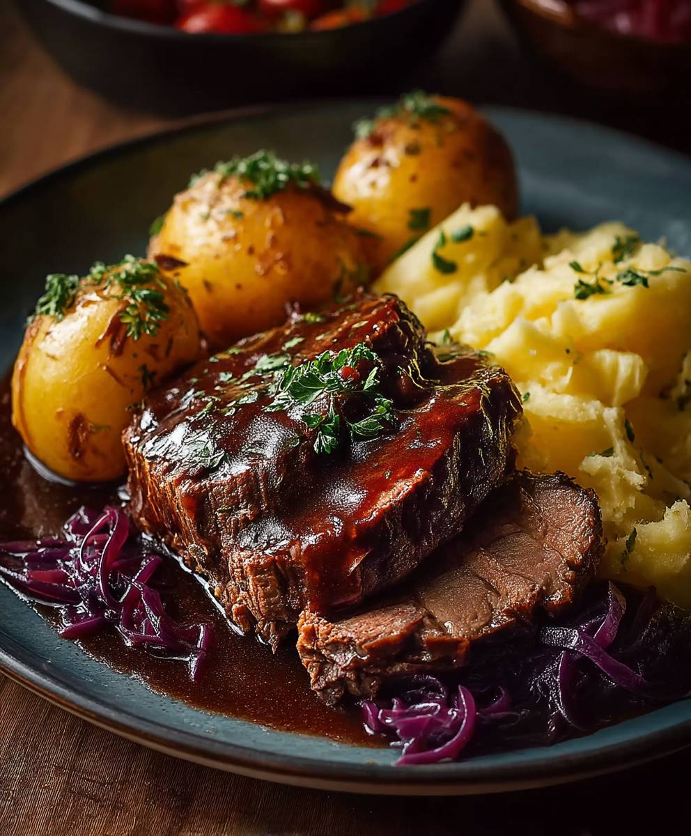 Sauerbraten klassisch deutsch