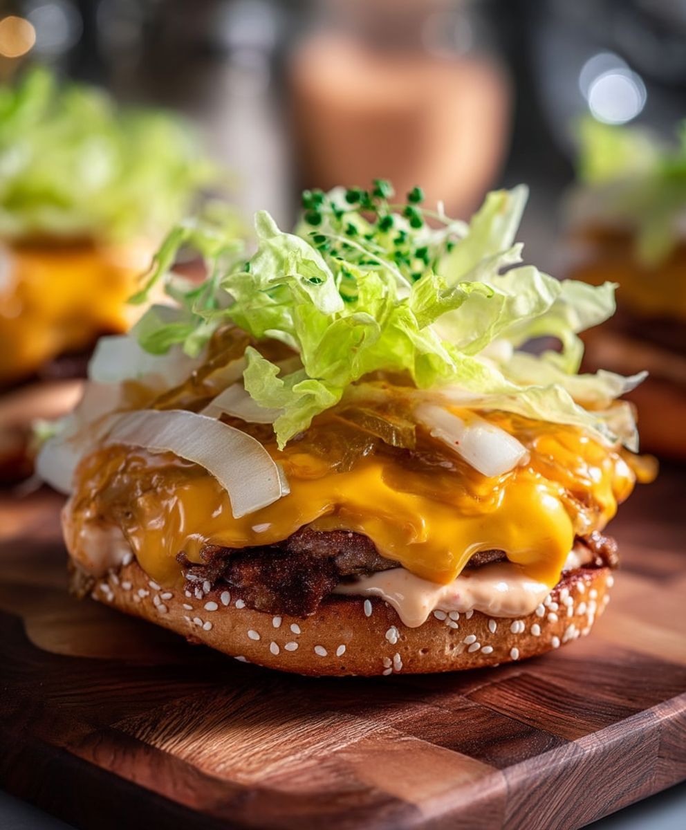 Big Mac Brötchen selber backen