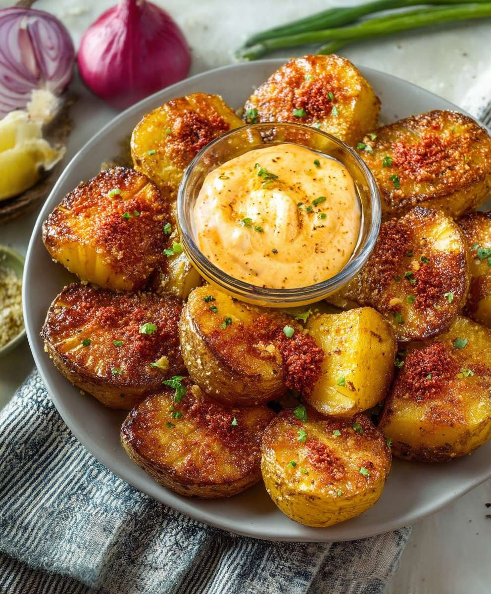 Parmesan Knoblauch Kartoffeln