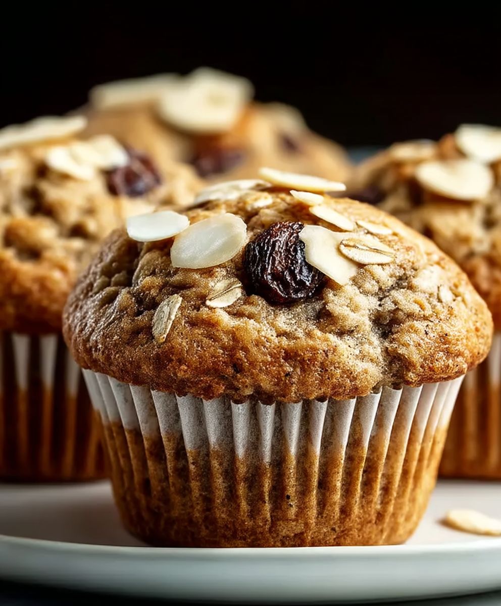 Erdnussbutter Bananen Muffins