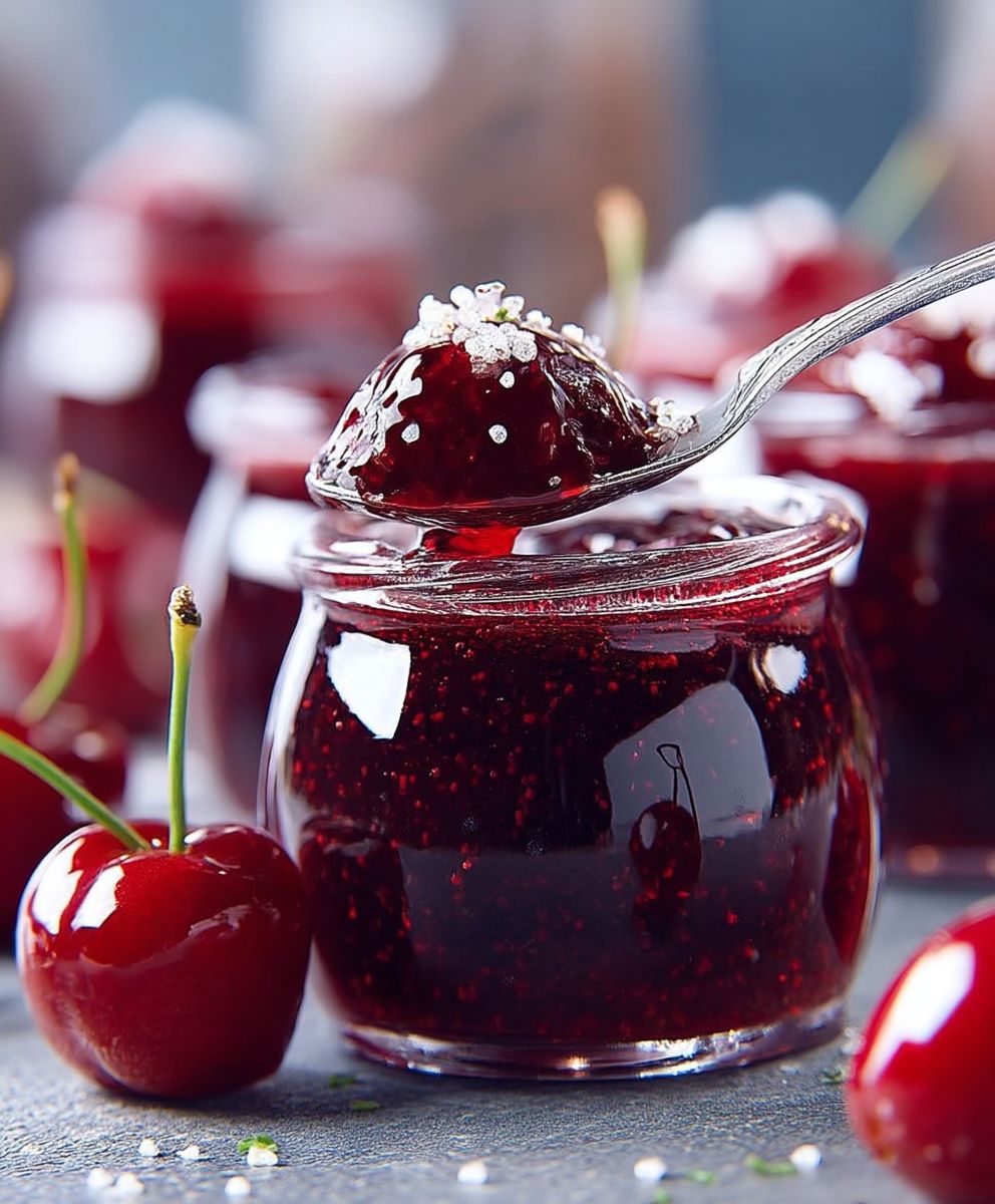 Kirschmarmelade selber machen