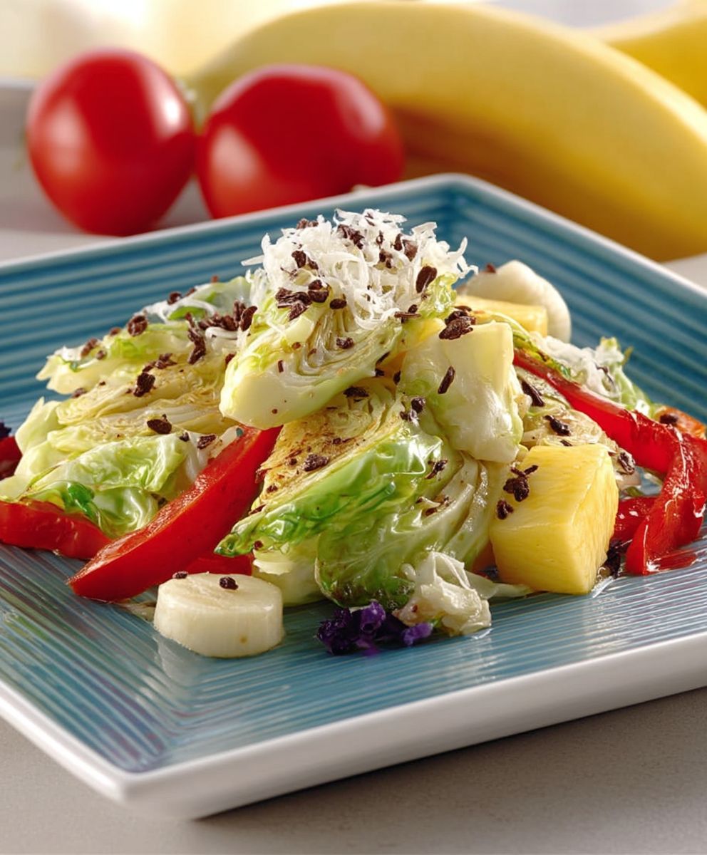 Chinakohlpfanne fruchtig zubereiten