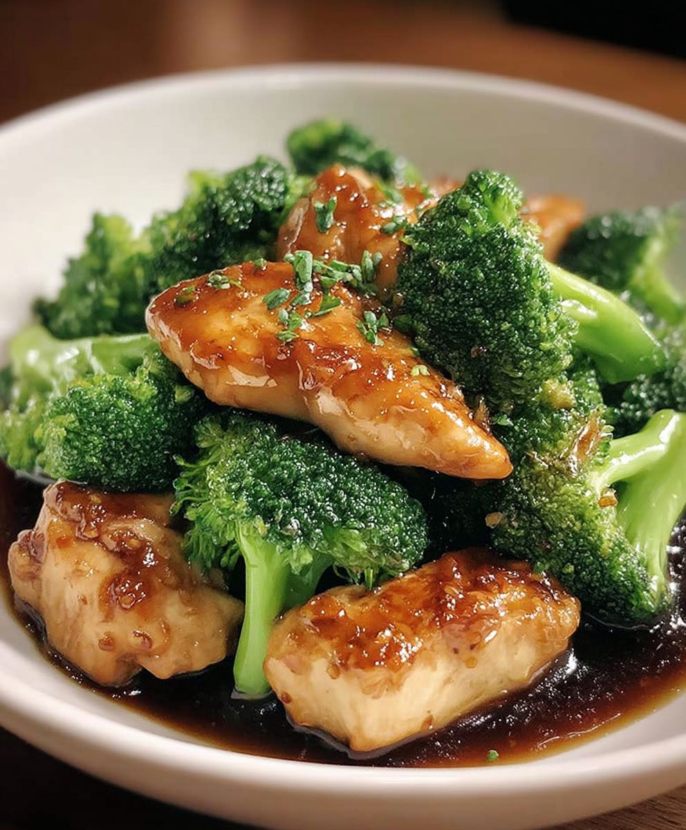 Hähnchen Brokkoli Austernsauce