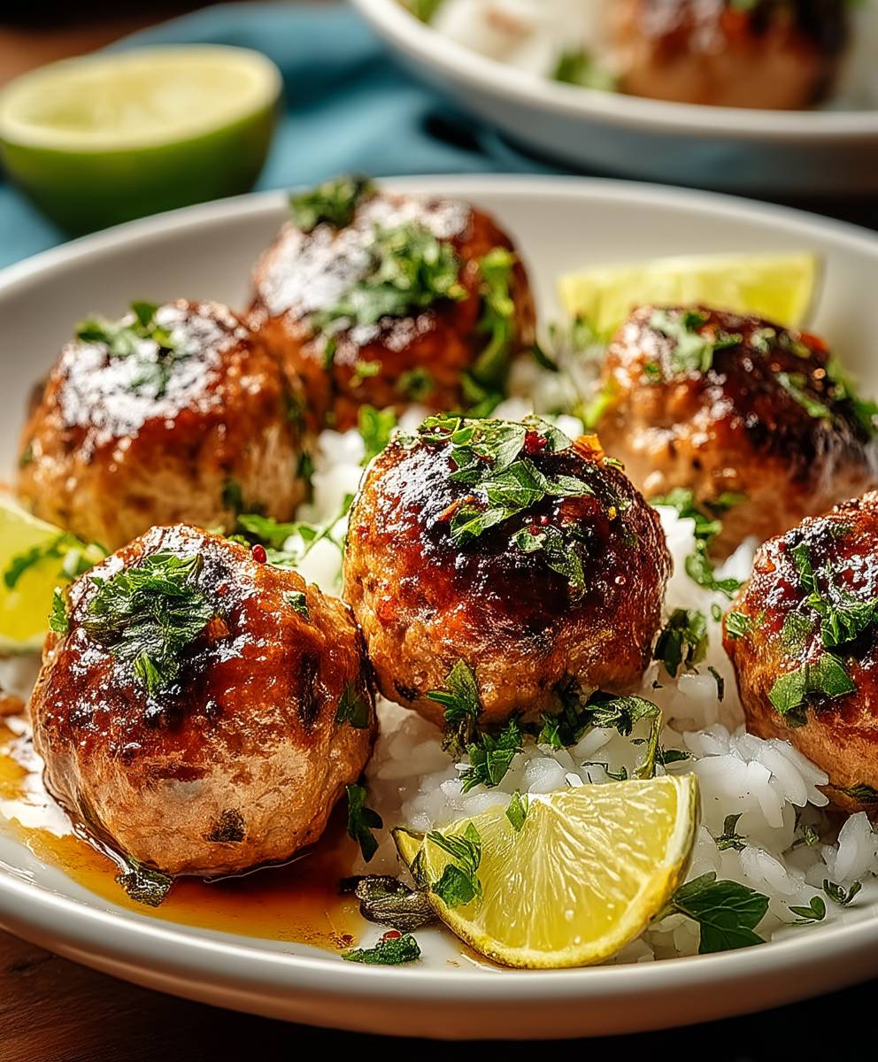 Griechische Hähnchenfrikadellen