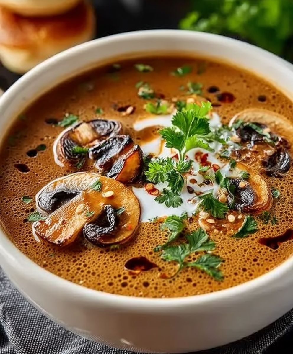 Ungarische Pilzsuppe kochen