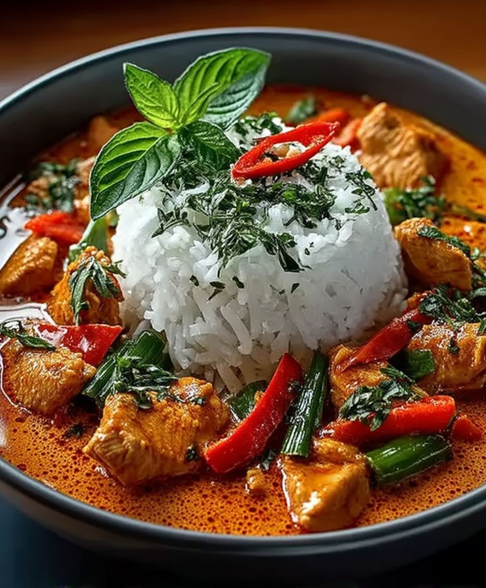 Panang Hähnchen Curry