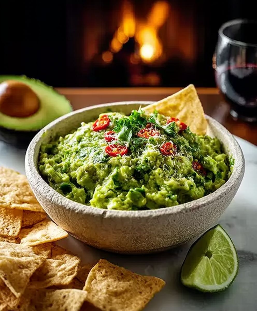 Schnelle einfache Guacamole