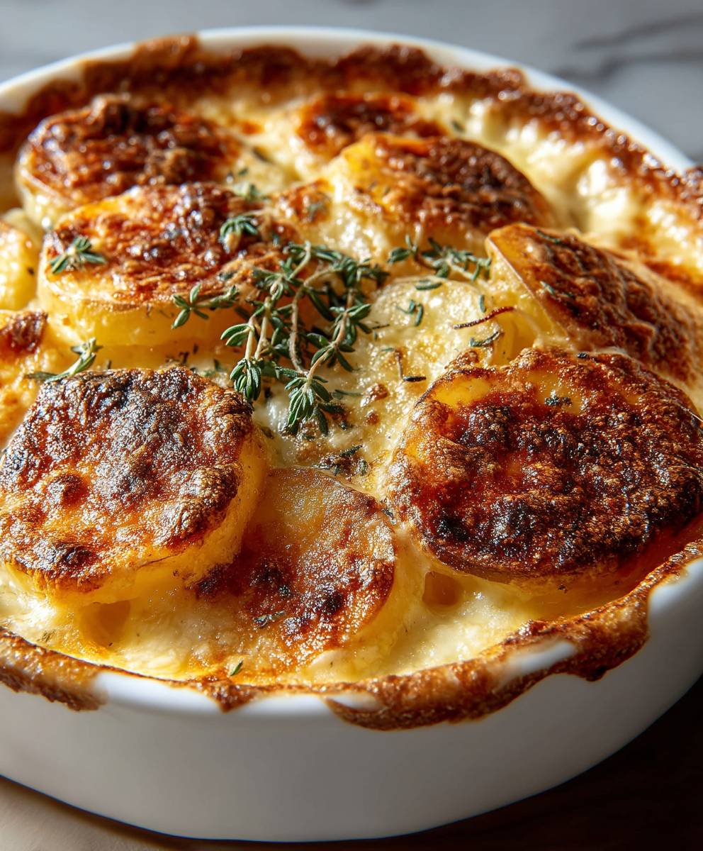 Kartoffelgratin mit Käse