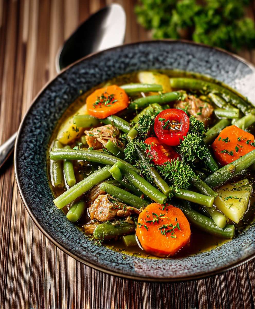 Grüne Bohnen Eintopf Oma