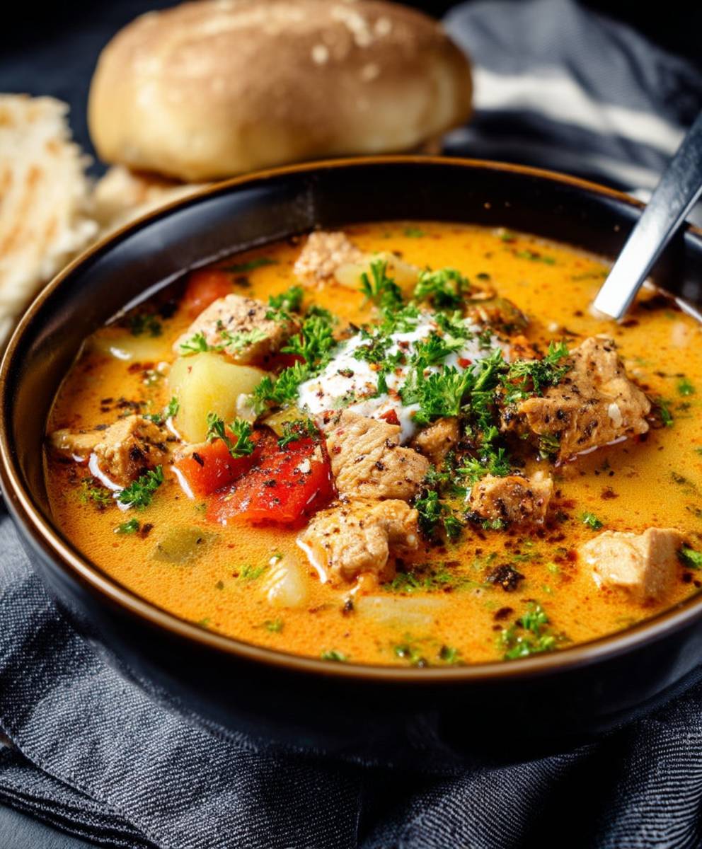 Gyrossuppe Partysuppe