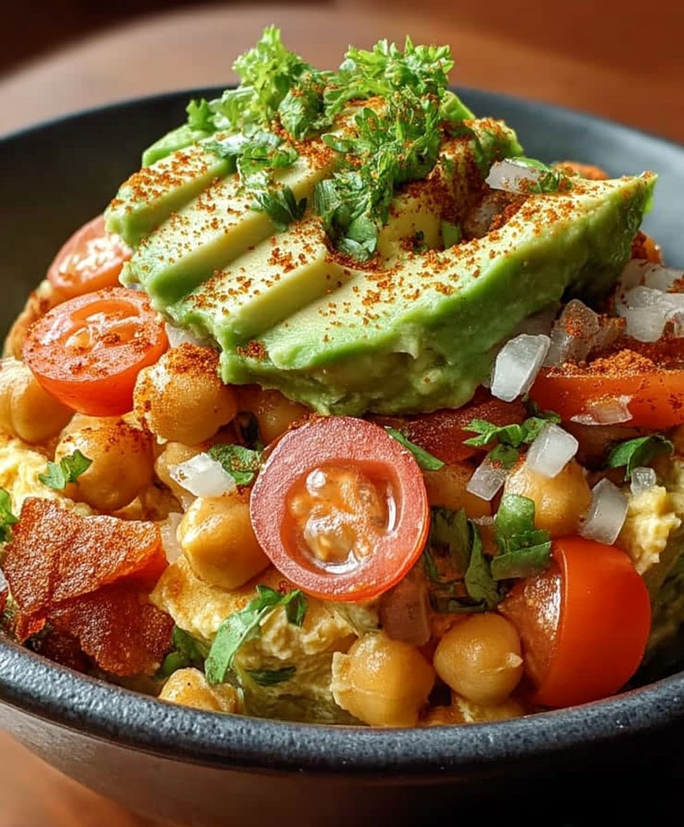 Dominikanischer Kichererbsen Salat