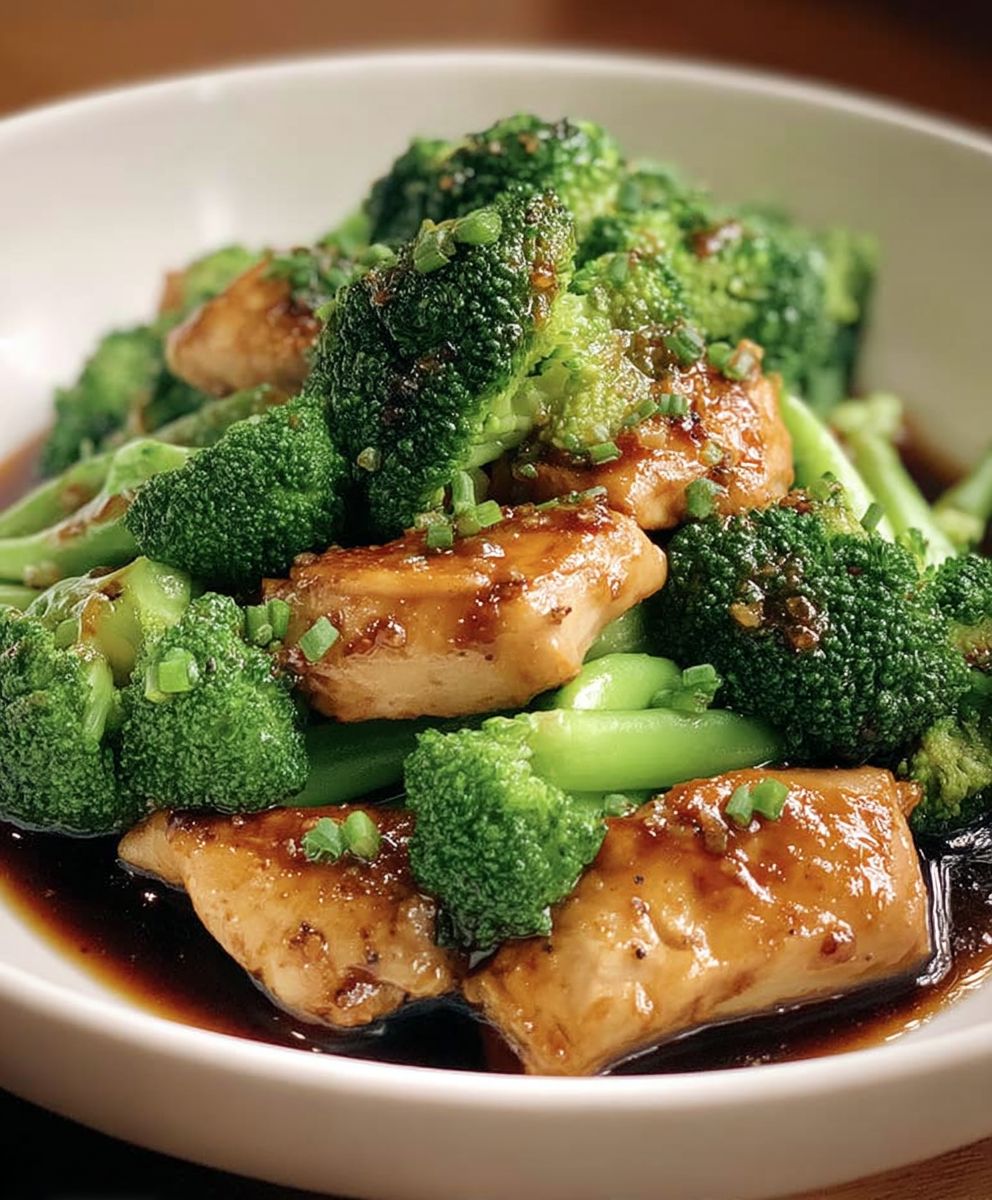 Hähnchen Brokkoli Austernsauce