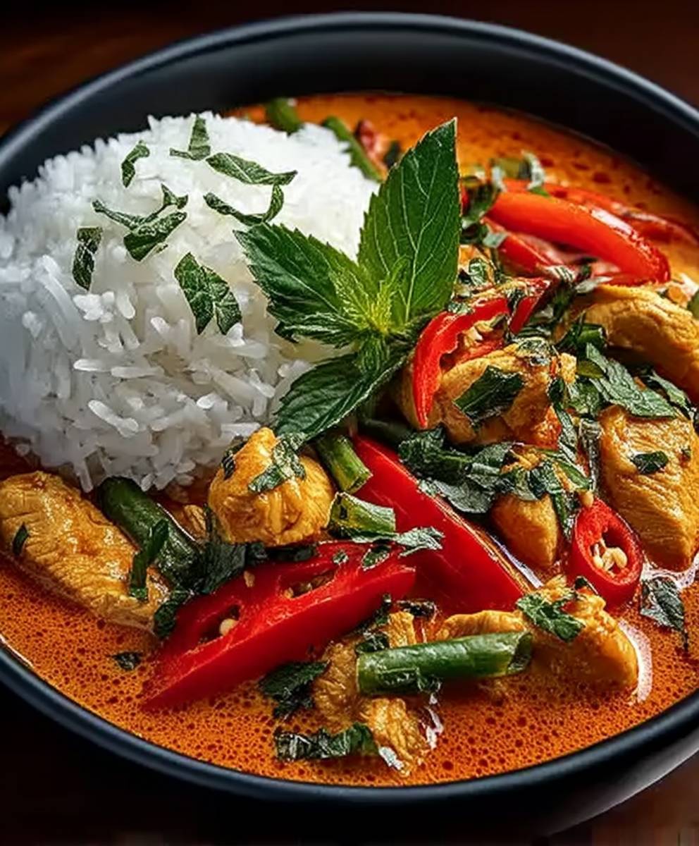 Panang Hähnchen Curry
