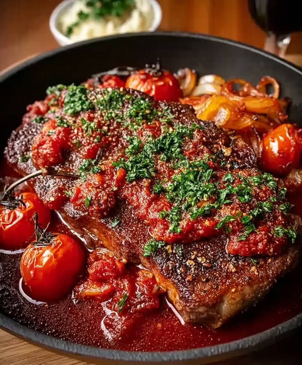 Steak Pizzaiola Soße