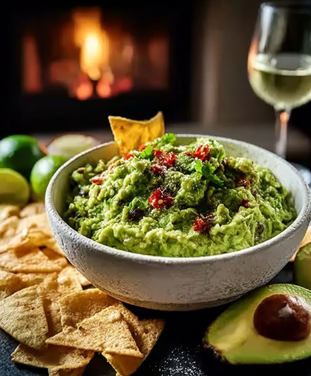 Schnelle einfache Guacamole