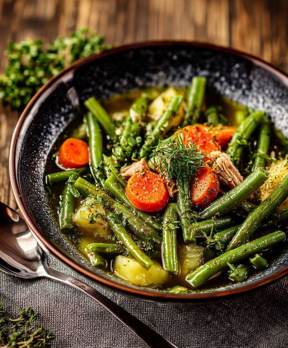 Grüne Bohnen Eintopf Oma