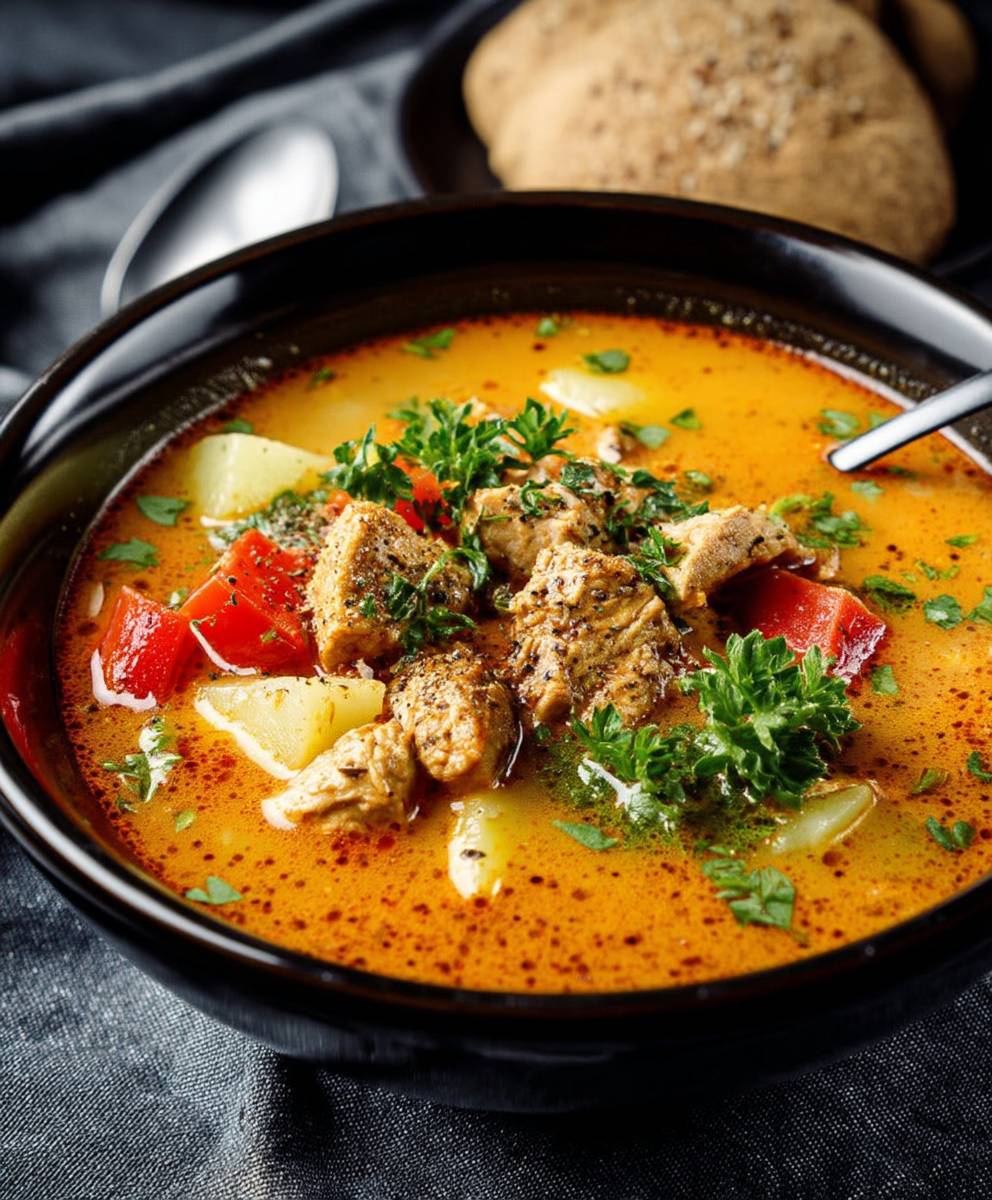 Gyrossuppe Partysuppe