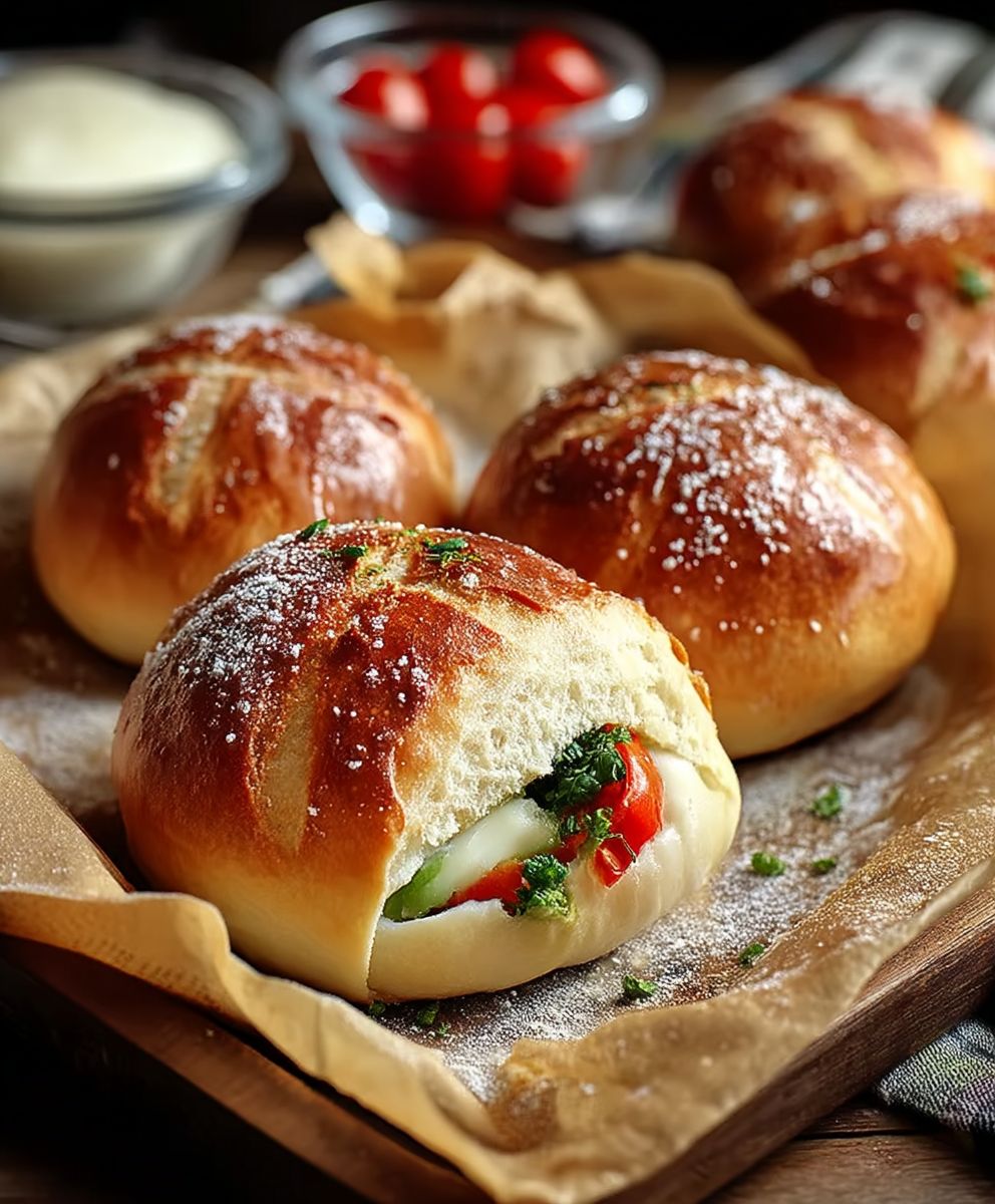 Ballonbrot backen im Ofen