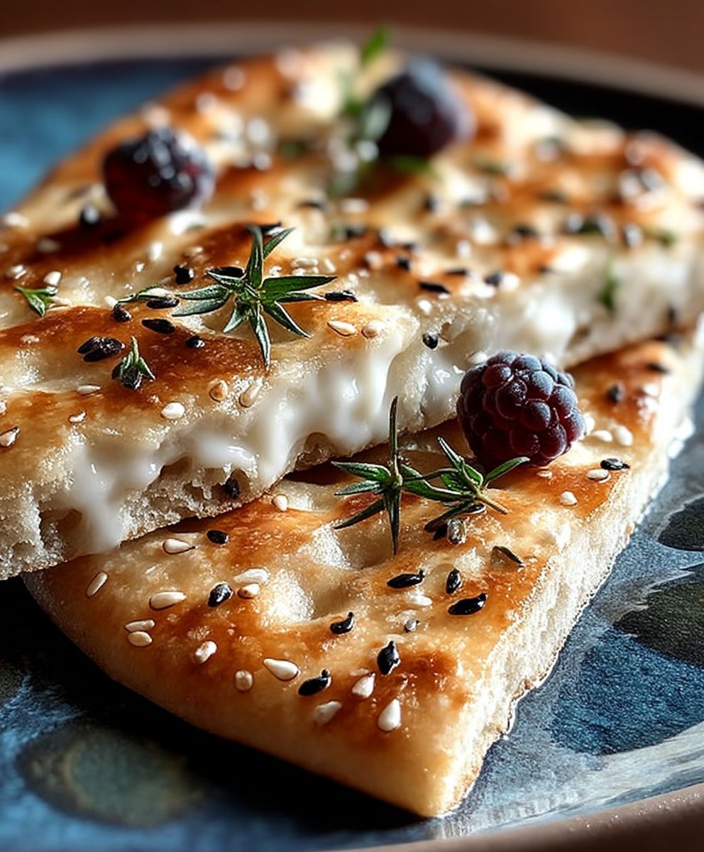 Haferflocken Joghurt Fladen