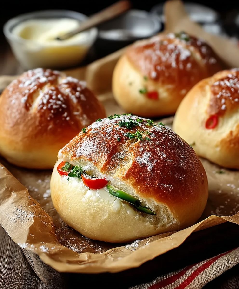 Ballonbrot backen im Ofen