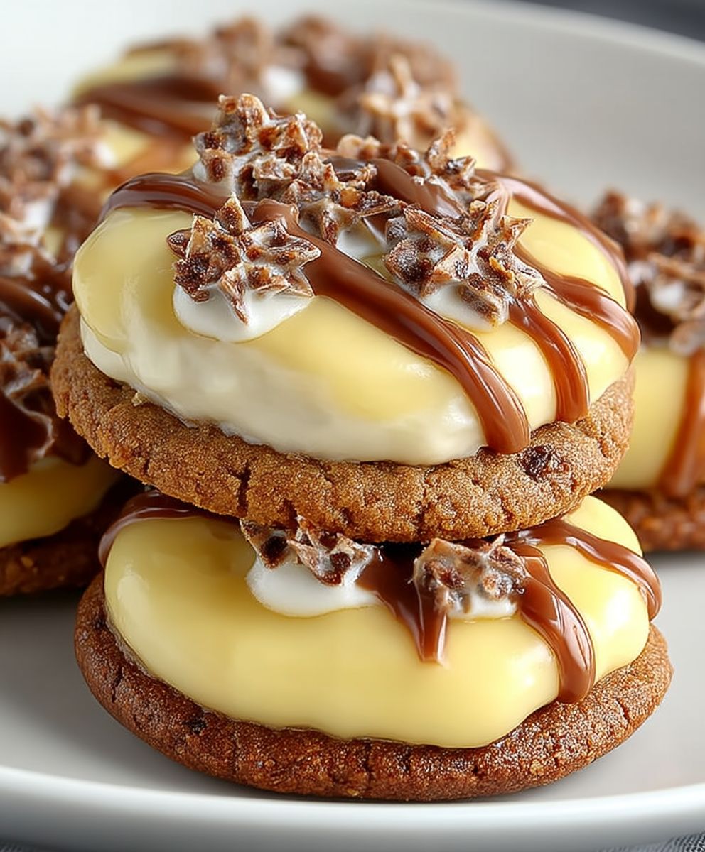 Karamell Knusper Cookies Cheesecake