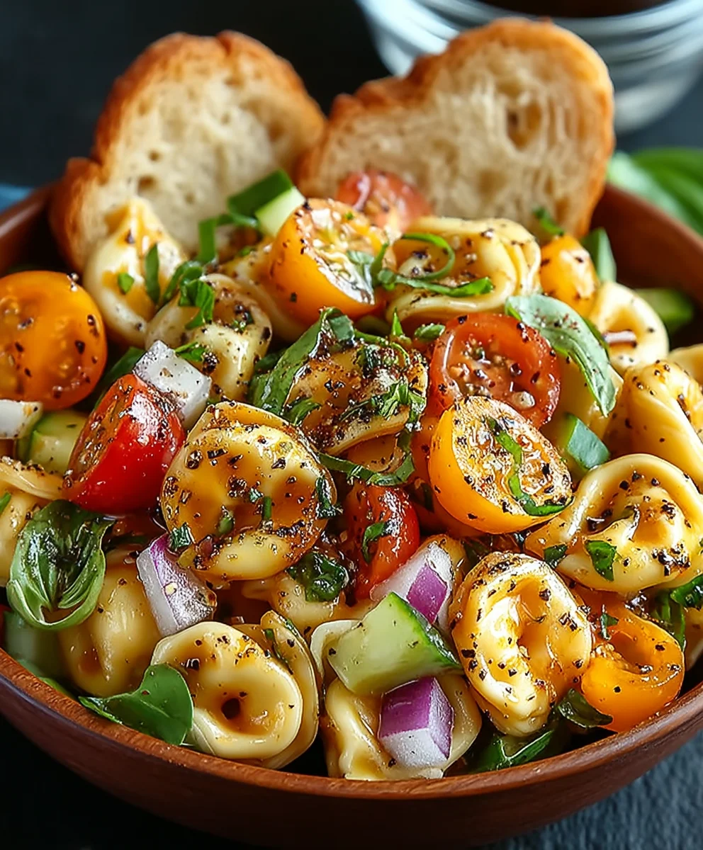 Würziger Süß-Honig Tortellini Nudelsalat – Einzigartig Lecker!