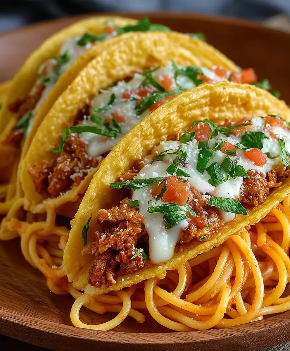Spaghetti Tacos Rezept: Der neue Food-Trend für Genießer!