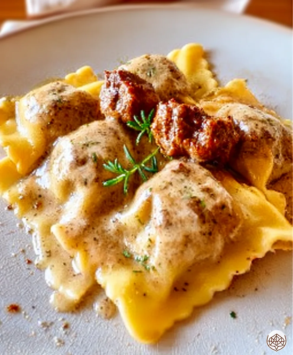 Herzhafte Rindfleisch Ravioli Suppe Rezept – Schnell & Lecker